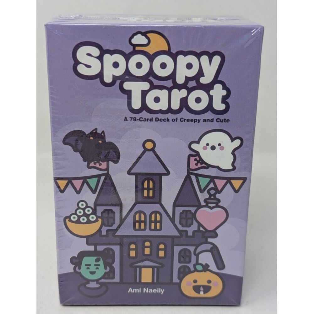 Spoopy Tarot Tarot Card Deck Ami Naeily Halloween Sterline Ethos 2022 New Sealed
